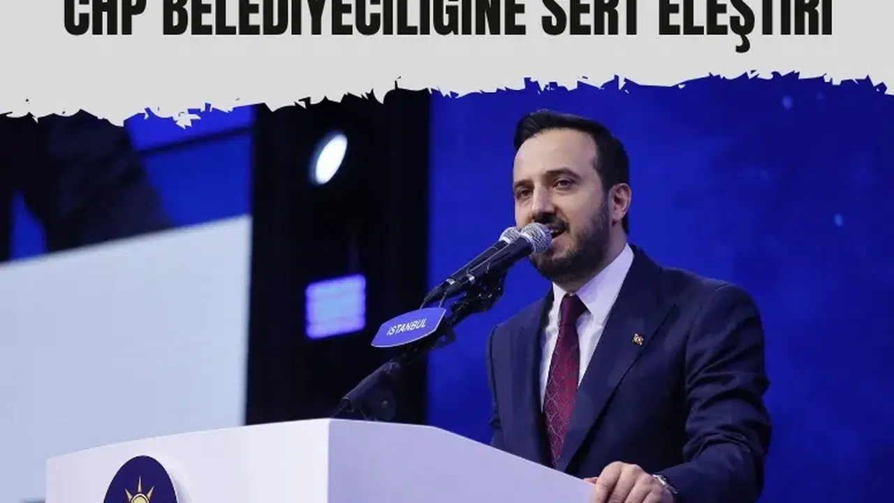AK Parti İstanbul İl Başkanı Özdemir'den CHP belediyeciliğine sert eleştiri