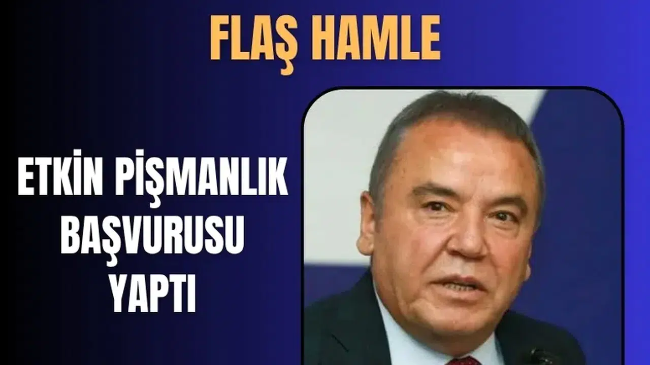 Antalya’da deprem etkisi: Muhittin Böcek etkin pişmanlık başvurusu yaptı