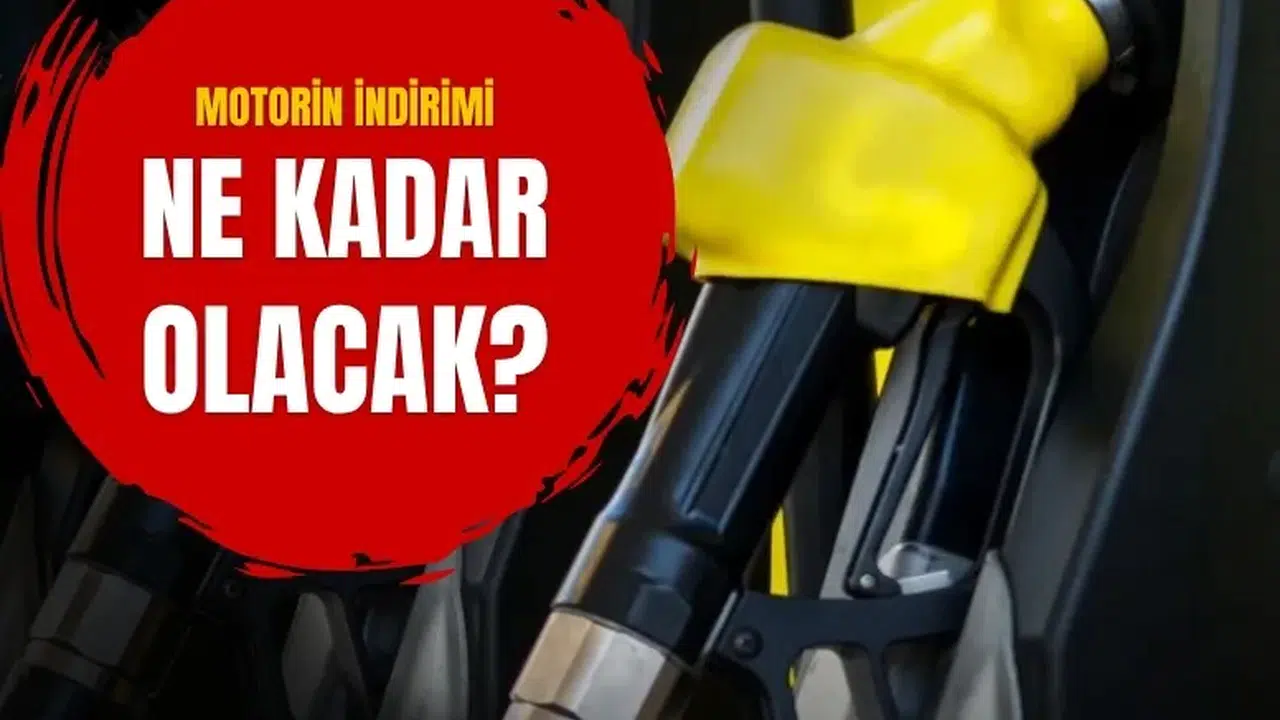 Motorin fiyatlarına 5,58 TL indirim: Tabelalar cumartesi değişiyor