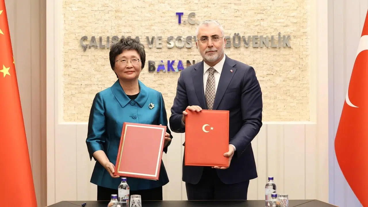 Çin ile Türkiye arasında mutabakat zaptı