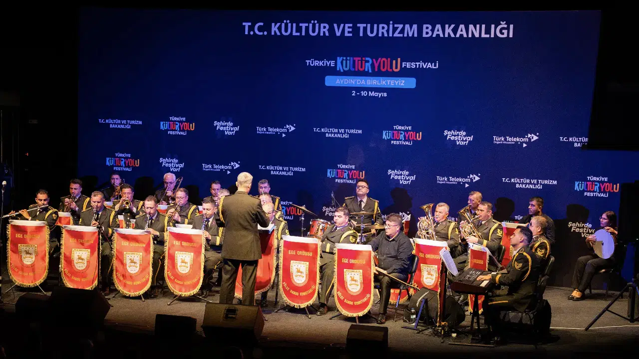 Aydın Kültür Yolu Festivali’nde bando coşkusu ve çocuk etkinlikleri