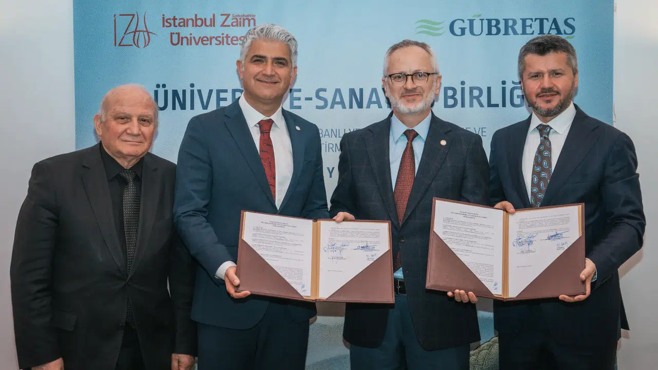 GÜBRETAŞ ve İZÜ'den yerli gübre üretimi için 5 milyon dolarlık tesis