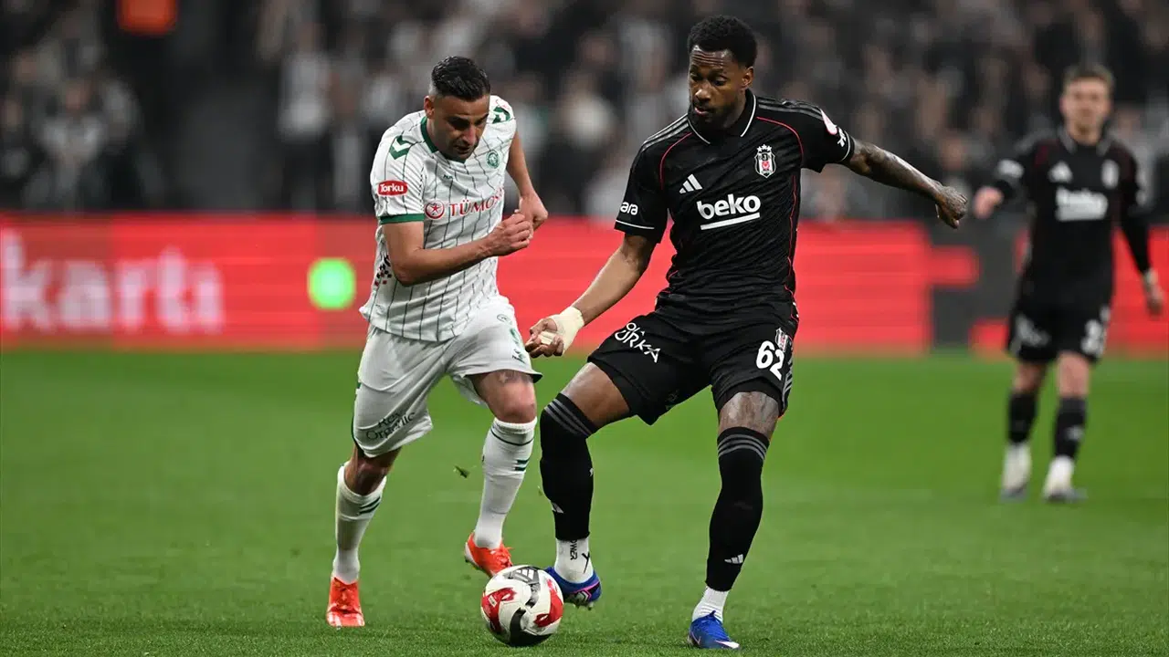 Beşiktaş - TÜMOSAN Konyaspor maçının geniş özeti