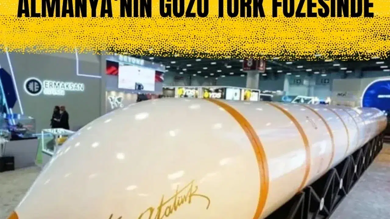 Almanya rotayı Türk füzelerine çevirdi: Yıldırımhan ve Tayfun talebi