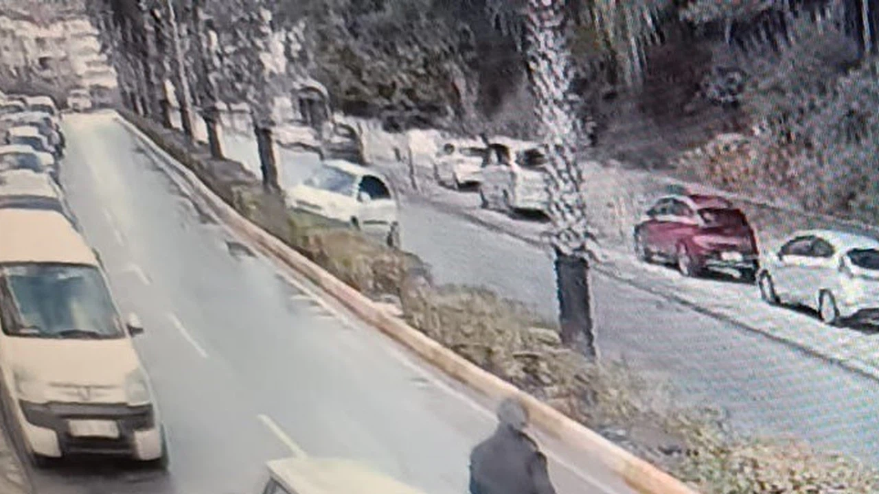 Manavgat’ta kaza değil ibretlik sahne... Hız yaptı, manzaraya daldı, palmiyeye ok gibi saplandı!