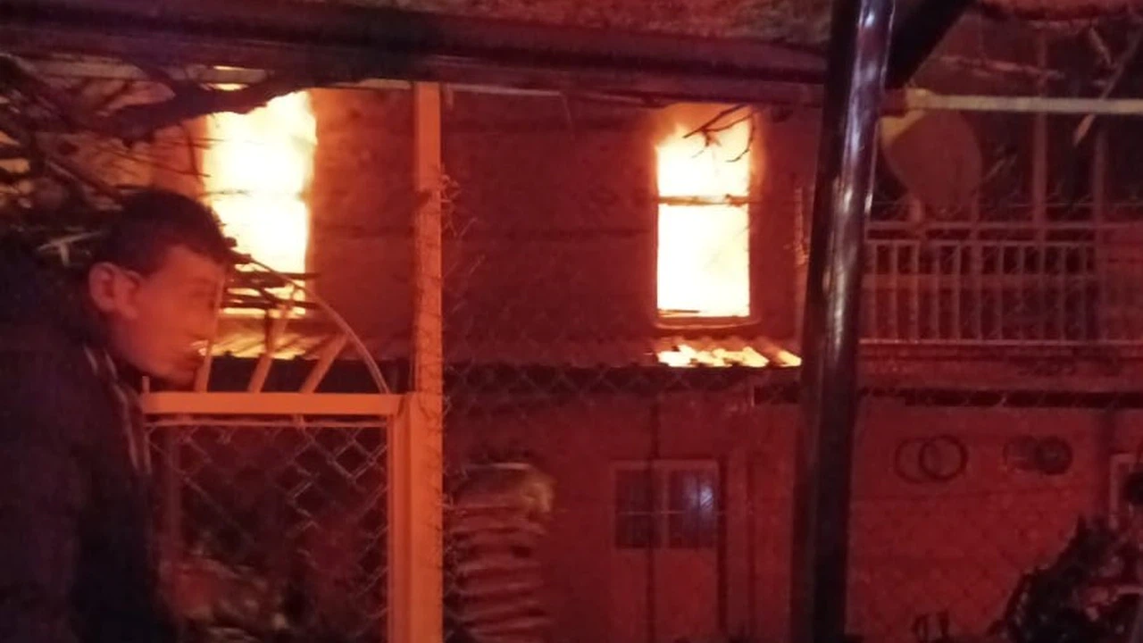 Konya'da facianın eşiğinden dönüldü... Camiye metreler kala alevler durduruldu!