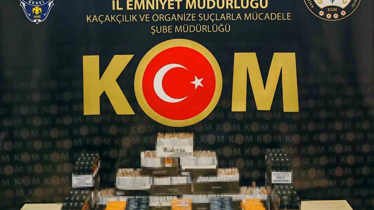 Depo görünümlü tuzak... Polis, Bilecik’te kaçak makaron ağını bir hamlede çökertti!