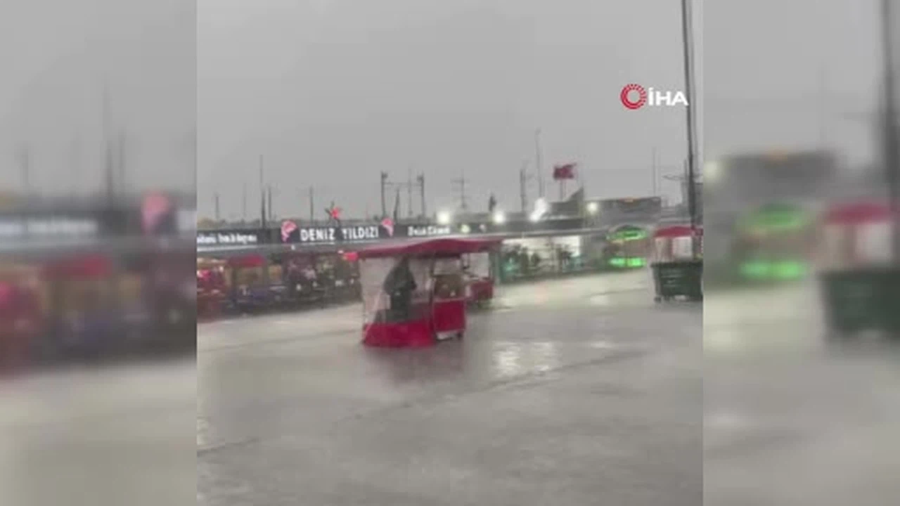 İstanbul’da lodos dehşeti... Çatılar uçtu, tezgahlar devrildi, sokaklar karıştı!