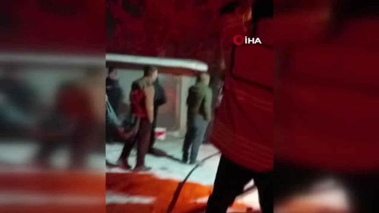 Don olayına ateşli çözüm, alevli son... Kars’ta aracı ısıtayım derken kül etti!