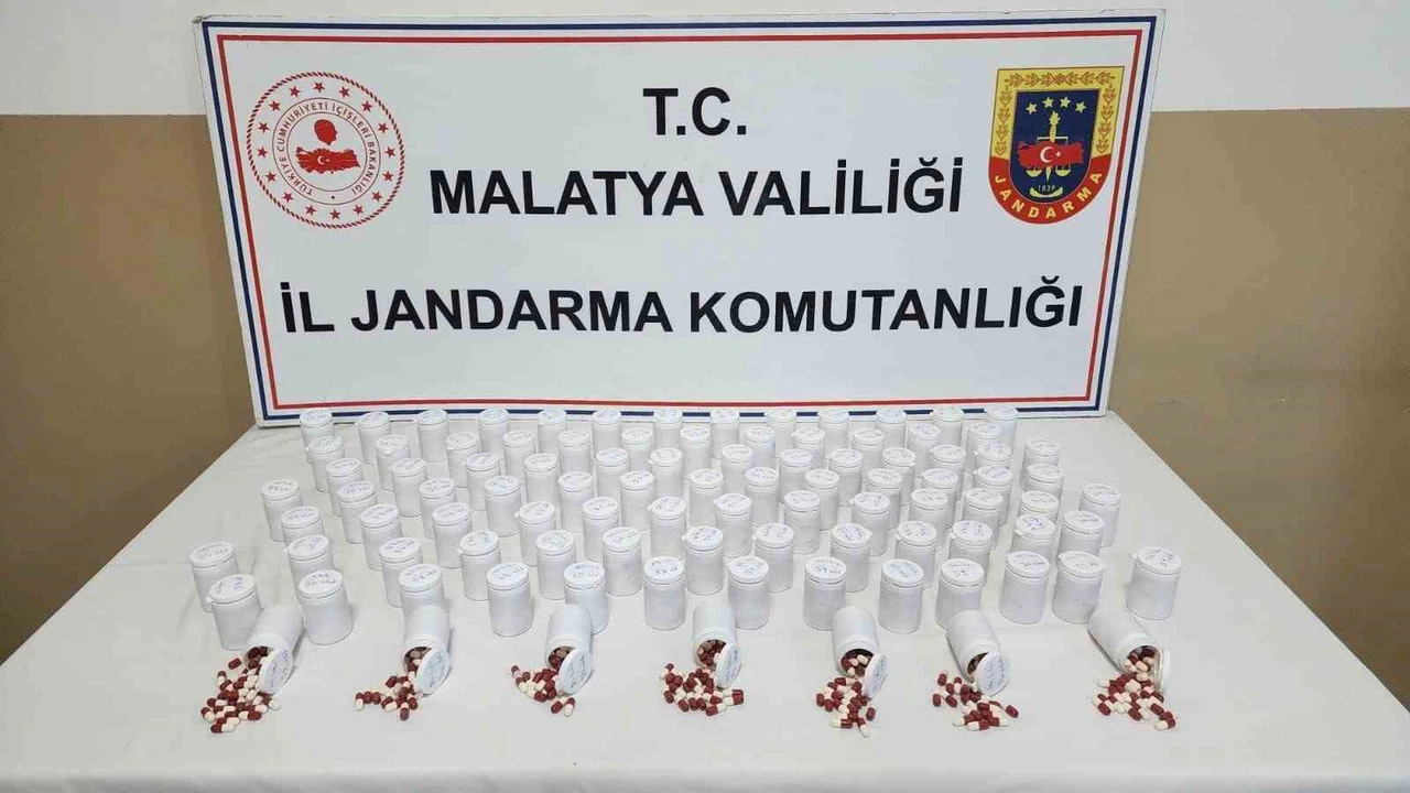 Malatya’da zehir operasyonu… Sentetik ecza ticaretine darbe, 2 şüpheli gözaltında!