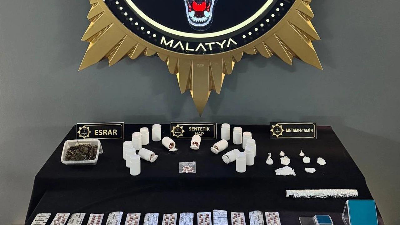 Malatya’da zehir çemberi kırıldı... Polis baskınıyla suç ağı deşifre oldu!