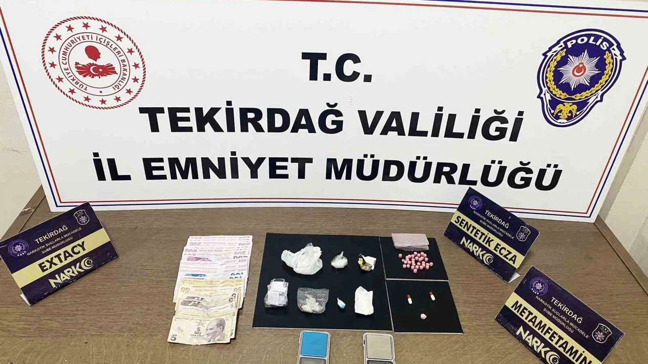 Ticarete soyundular, cezaevi müşterisi oldular...Tekirdağ polisi zehircileri paketledi!
