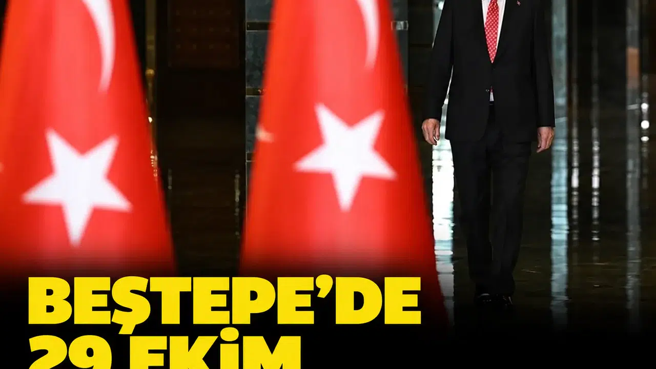 Beştepe’de 29 Ekim: Cumhurbaşkanı Erdoğan tebrikleri kabul etti