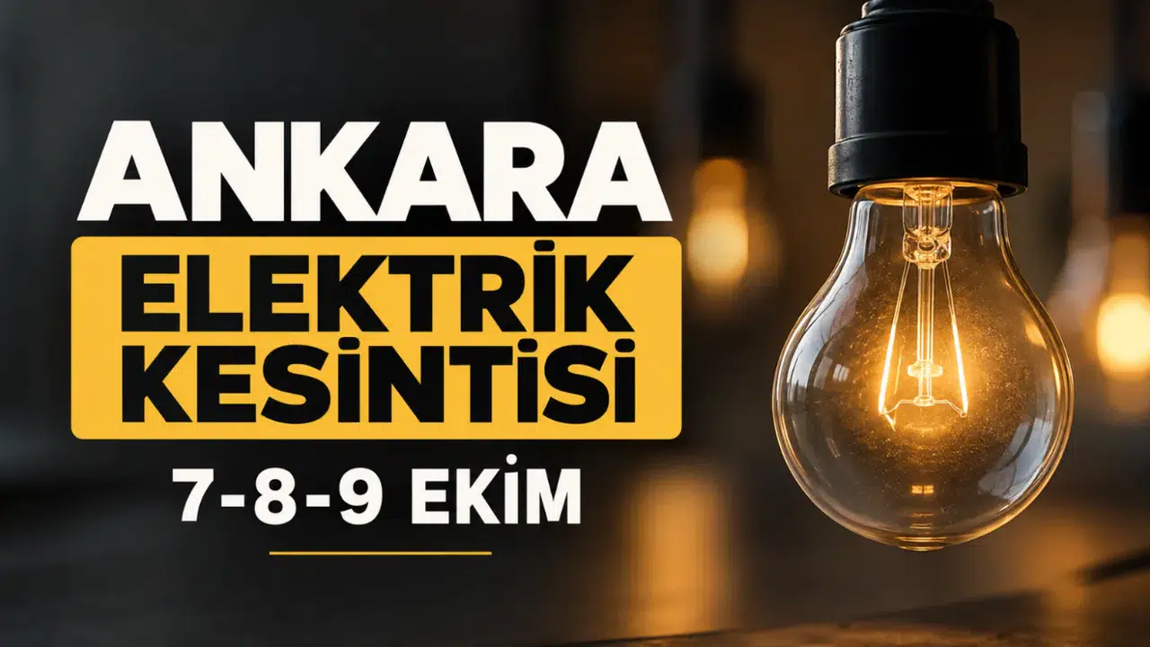 Ankara Keçiören elektrik kesintisi ne zaman bitecek, hangi mahalle ve sokaklarda sular kesilecek, elektrikler saat kaçta gelecek?