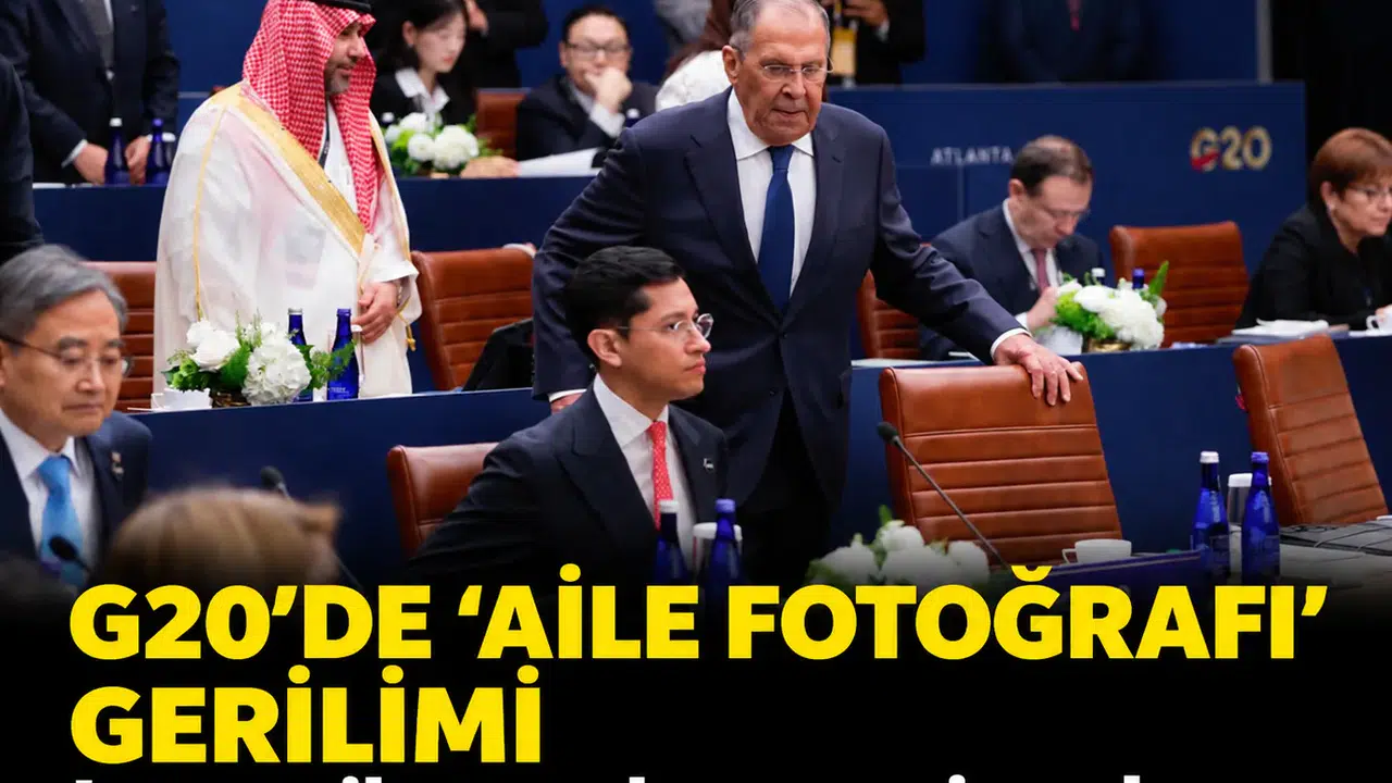 G20'de ‘aile fotoğrafı’ gerilimi: Lavrov ile aynı kareye girmek istemediler