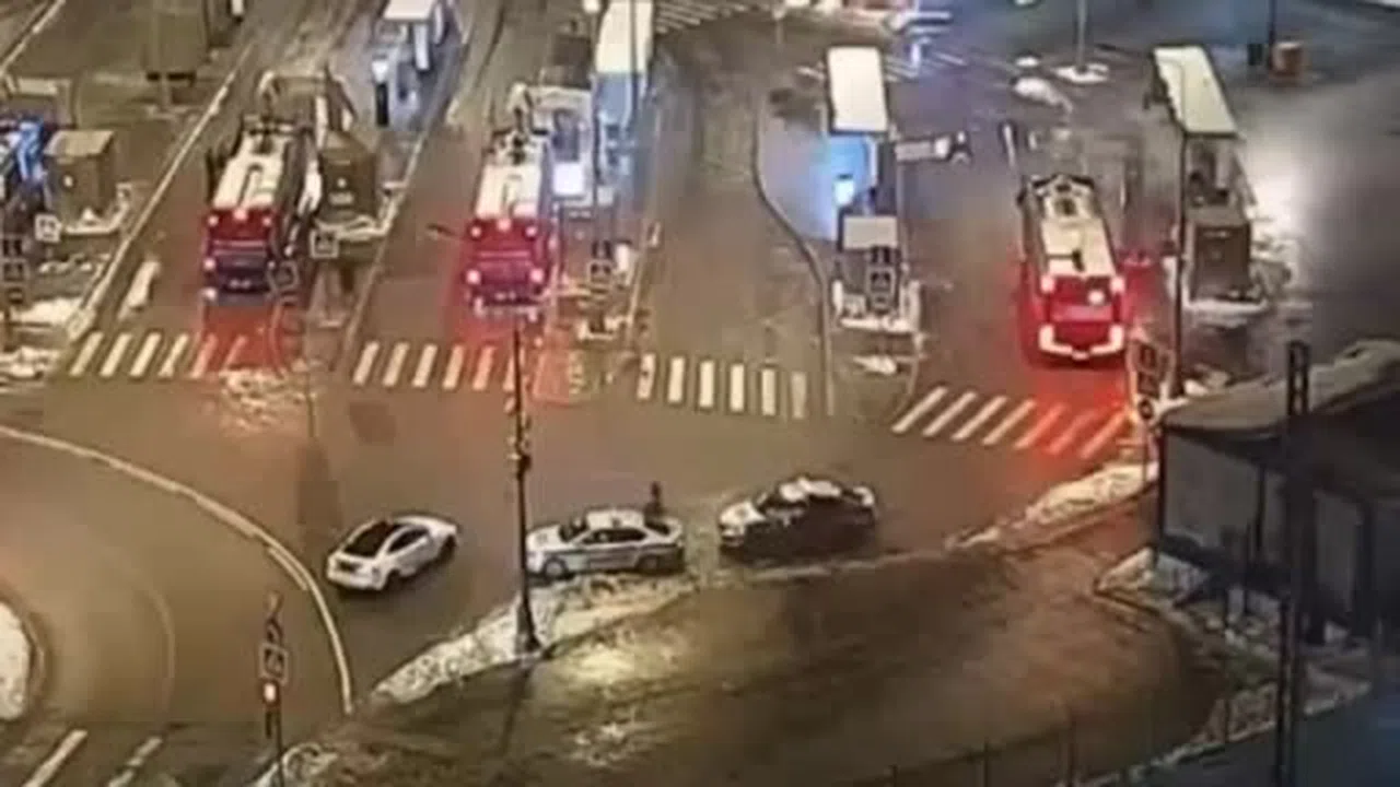 Rusya’da devriye aracına düzenlenen bombalı saldırı anına ait görüntüler ortaya çıktı