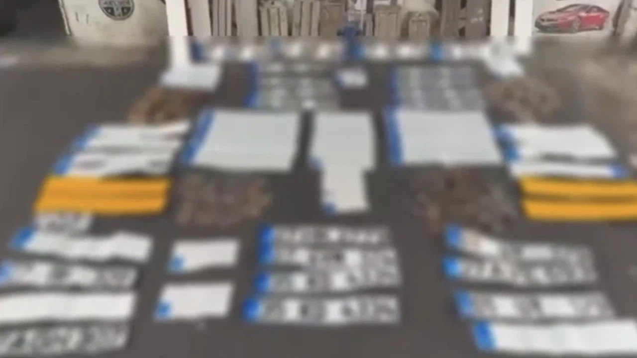 Gaziantep’te 36 adet sahte plaka ele geçirildi: 3 gözaltı