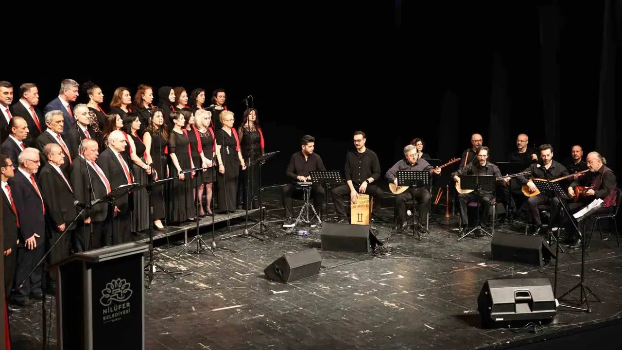 Nilüfer’de türkü şöleni: Baharın gelişi Anadolu ezgileriyle kutlandı