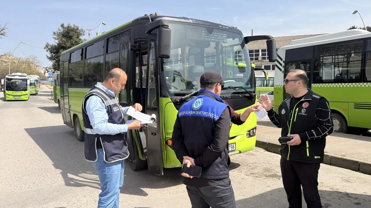 Kocaeli'de toplu taşımaya yakın takip: Binlerce kontrolde yüzlerce ceza kesildi