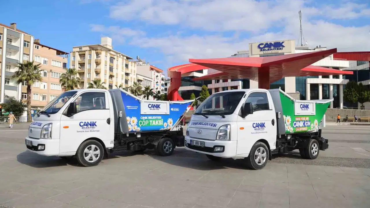 Canik’te hizmet atağı: Belediye filosuna dev takviye