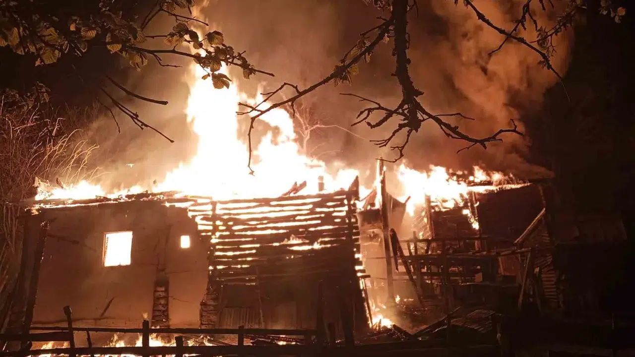 Sinop'ta kabus dolu anlar: Alevler evi ve ahırı yuttu, bir can kaybı yaşandı