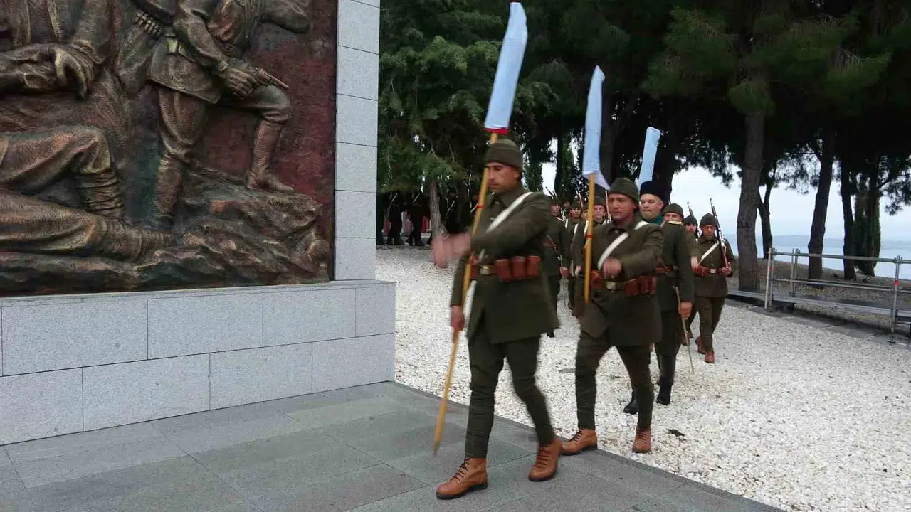 Tarihi Gelibolu’da hüzünlü prova: 111’inci yıl dönümü için geri sayım başladı