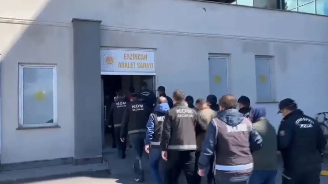 Erzincan’da suç örgütüne ağır darbe: Tefecilik ve yağma şüphelilerine operasyon