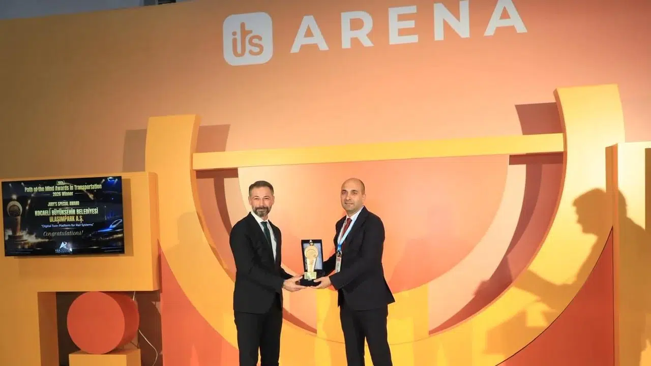 Kocaeli'nin dijital vizyonuna dev ödül: Raylı sistemlerde hata payını sıfıra indiriyor