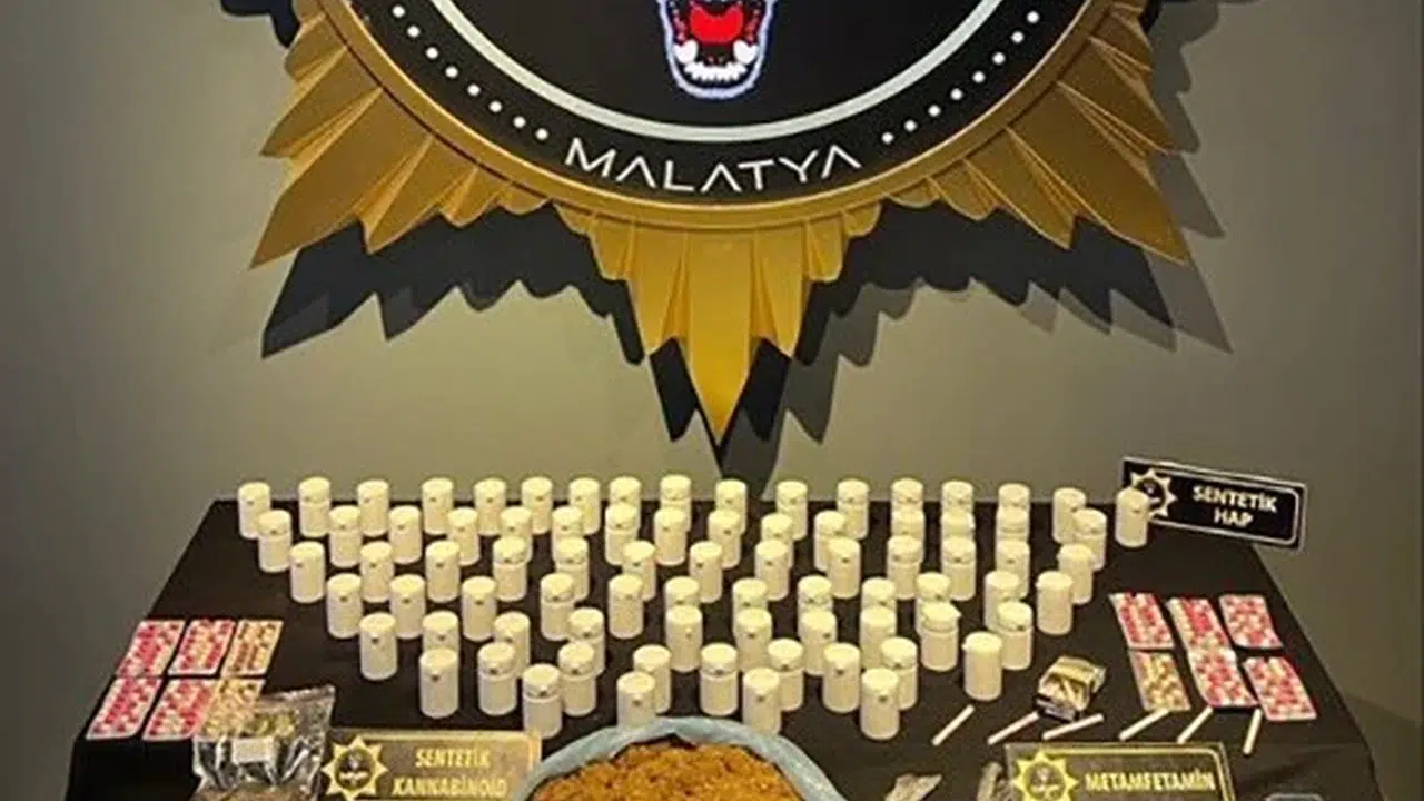 Malatya’da zehir tacirlerine ağır darbe: 11 gözaltı
