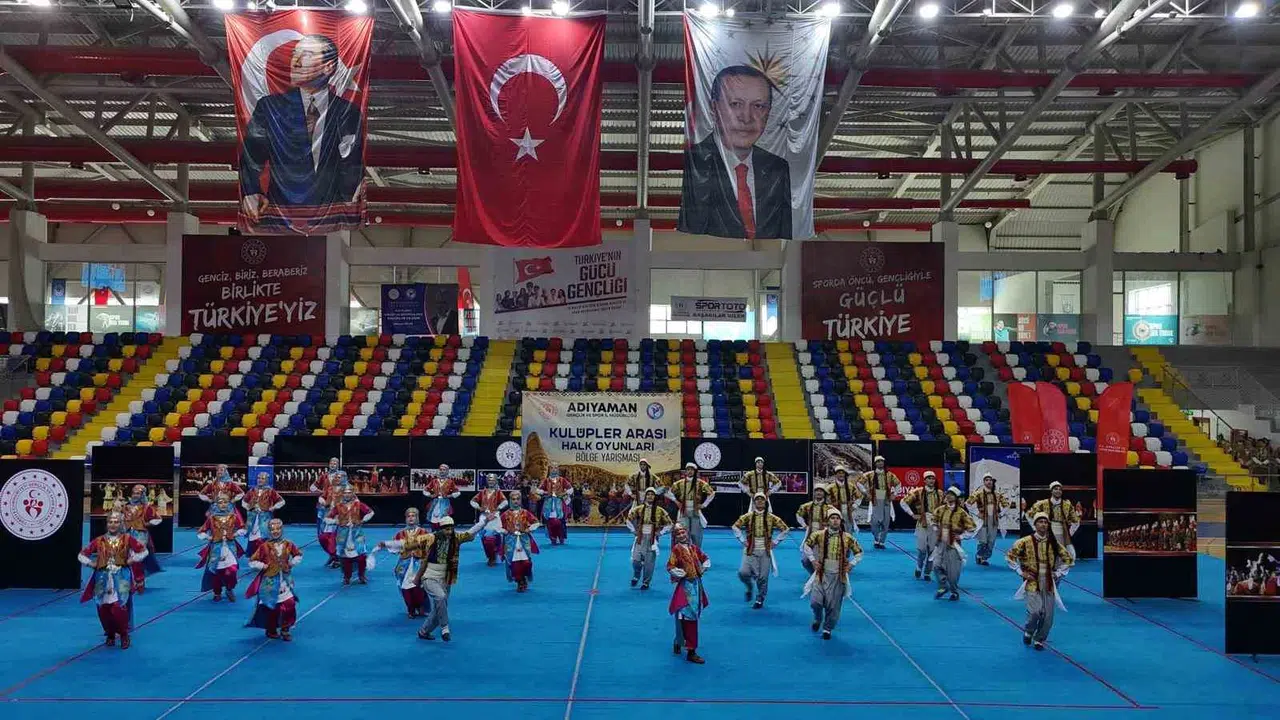 Adıyaman’da kültür şöleni: 600 sporcu Türkiye finalleri için ter döktü