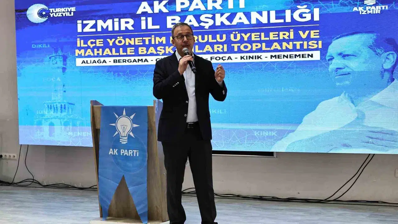 Mehmet Kasapoğlu’ndan İzmir teşkilatına  vites yükseltin  talimatı: Hedef mecliste daha güçlü temsil
