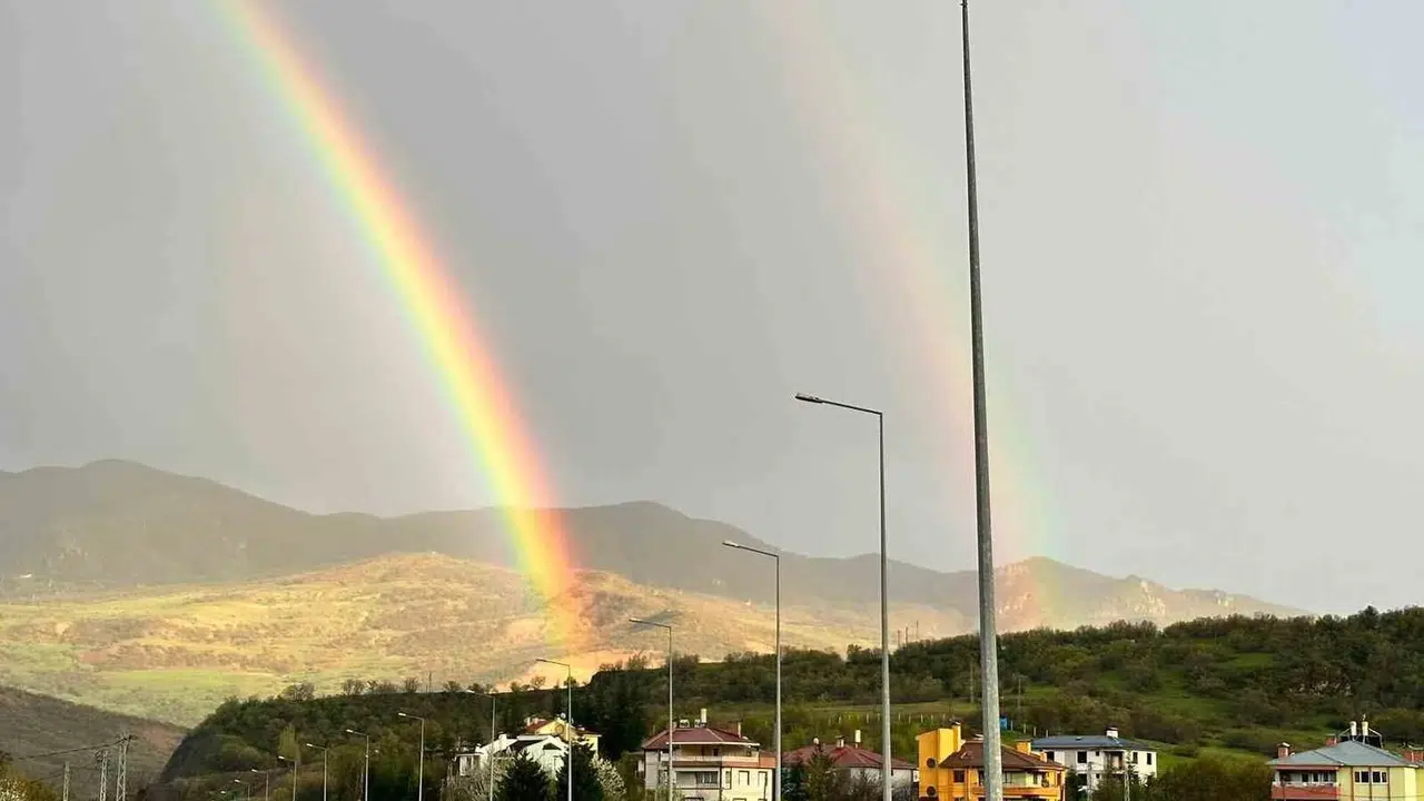 Tunceli semalarında kartpostallık manzara: Yağmurun ardından doğa renk cümbüşüne büründü
