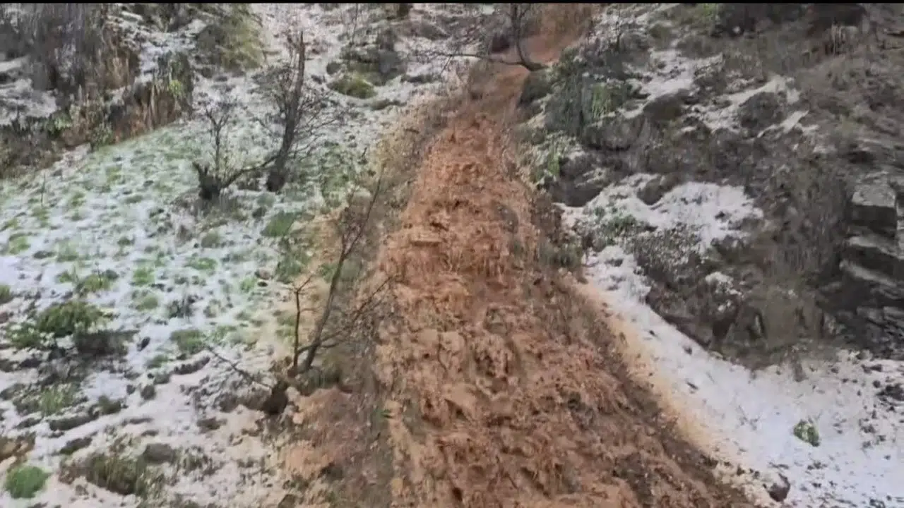 Munzur’da korku dolu anlar: Dağlardan gelen sel suları vadiyi yuttu