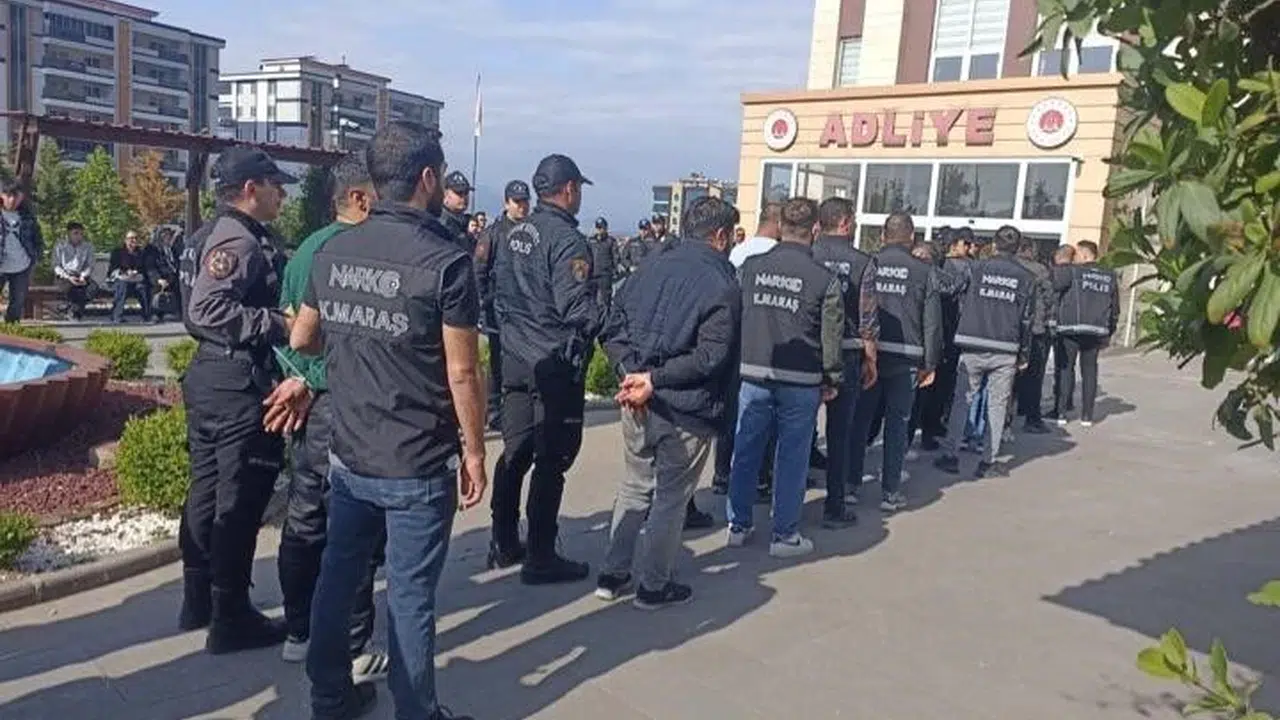 Kahramanmaraş’ta zehir tacirlerine ağır darbe: 45 tutuklama kararı çıktı