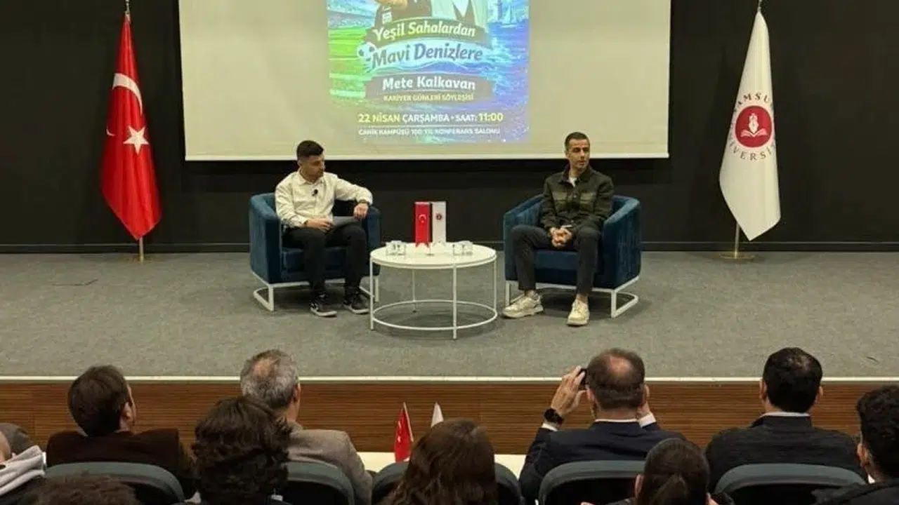 Düdükten rotaya uzanan başarı hikayesi: Mete Kalkavan gençlere yol gösterdi