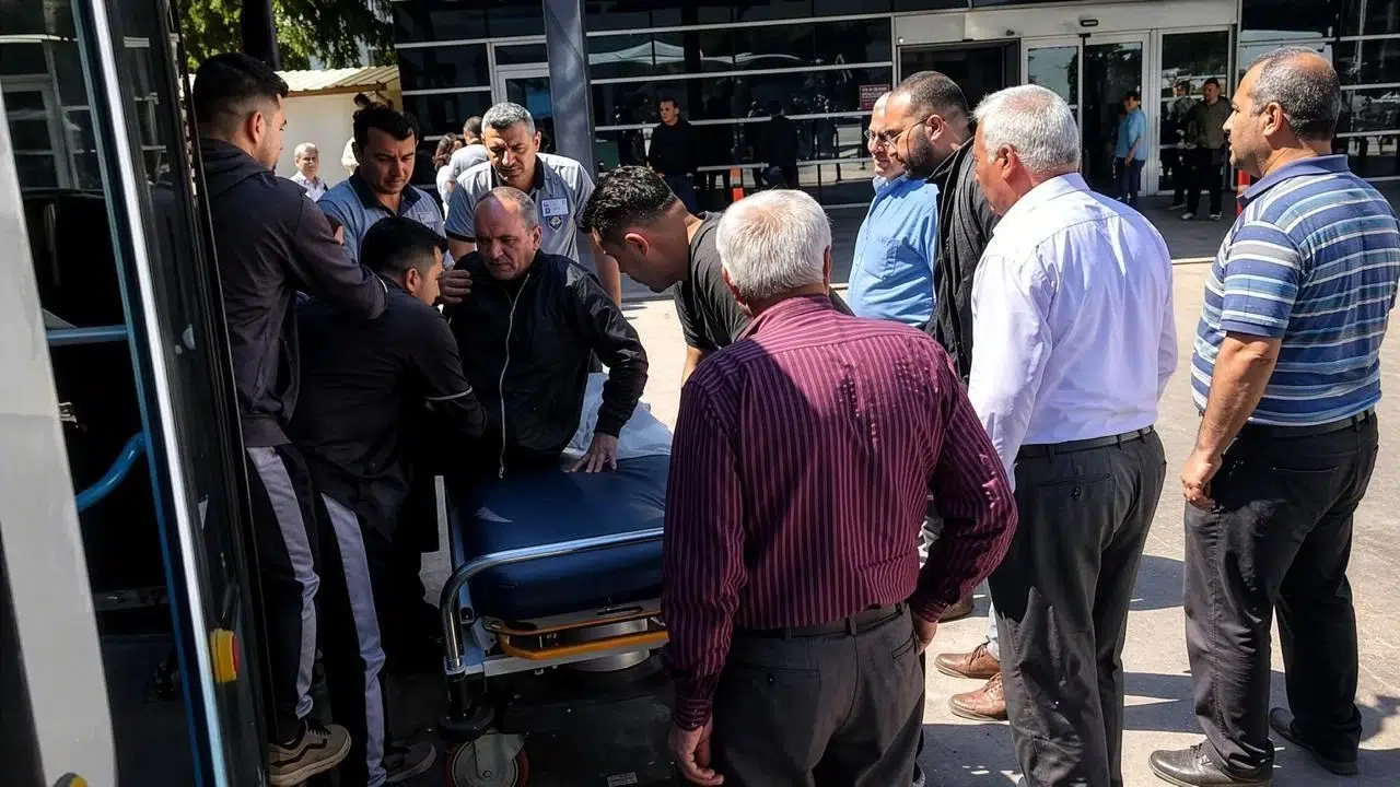 Saniyelerle yarıştı, rotasını acil servise çevirdi: Şoför Mehmet Berk'ten örnek davranış