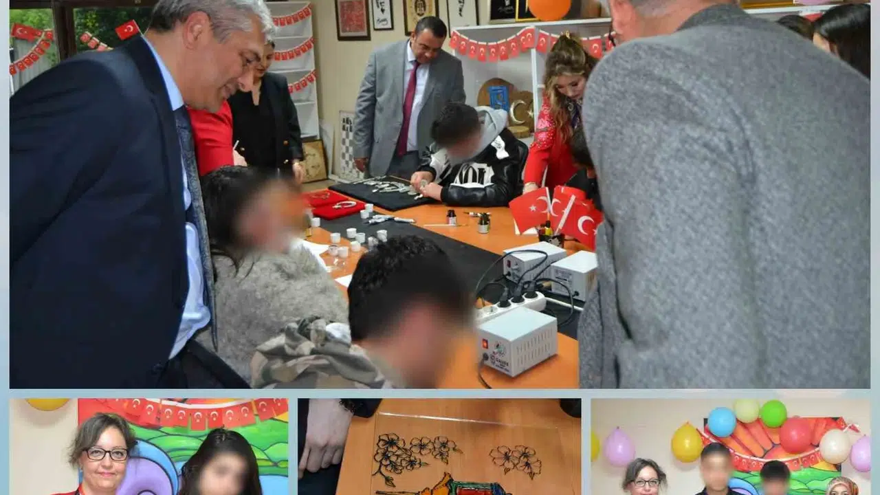 Bursa’da anlamlı 23 Nisan: Sanatla buluşan çocuklar geleceğe umutla bakıyor