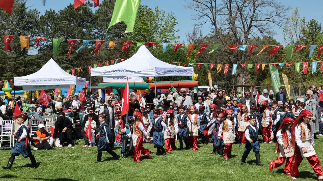 Kocasinan’da çocukların bayramı: Kadir Has Fuar Parkı’nda unutulmaz gün