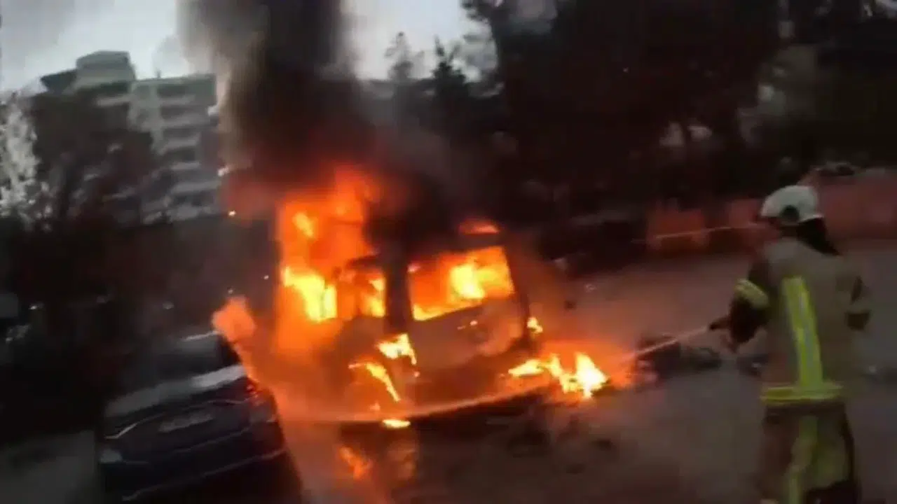 Diyarbakır’da korku dolu anlar: İtfaiyenin kask kamerası o dehşet anlarını saniye saniye kaydetti