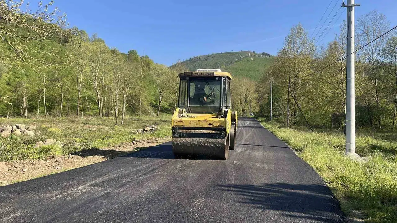 Gölyaka’da ulaşım çilesi tarih oldu: 3 köyün yolu modern standartlara kavuştu