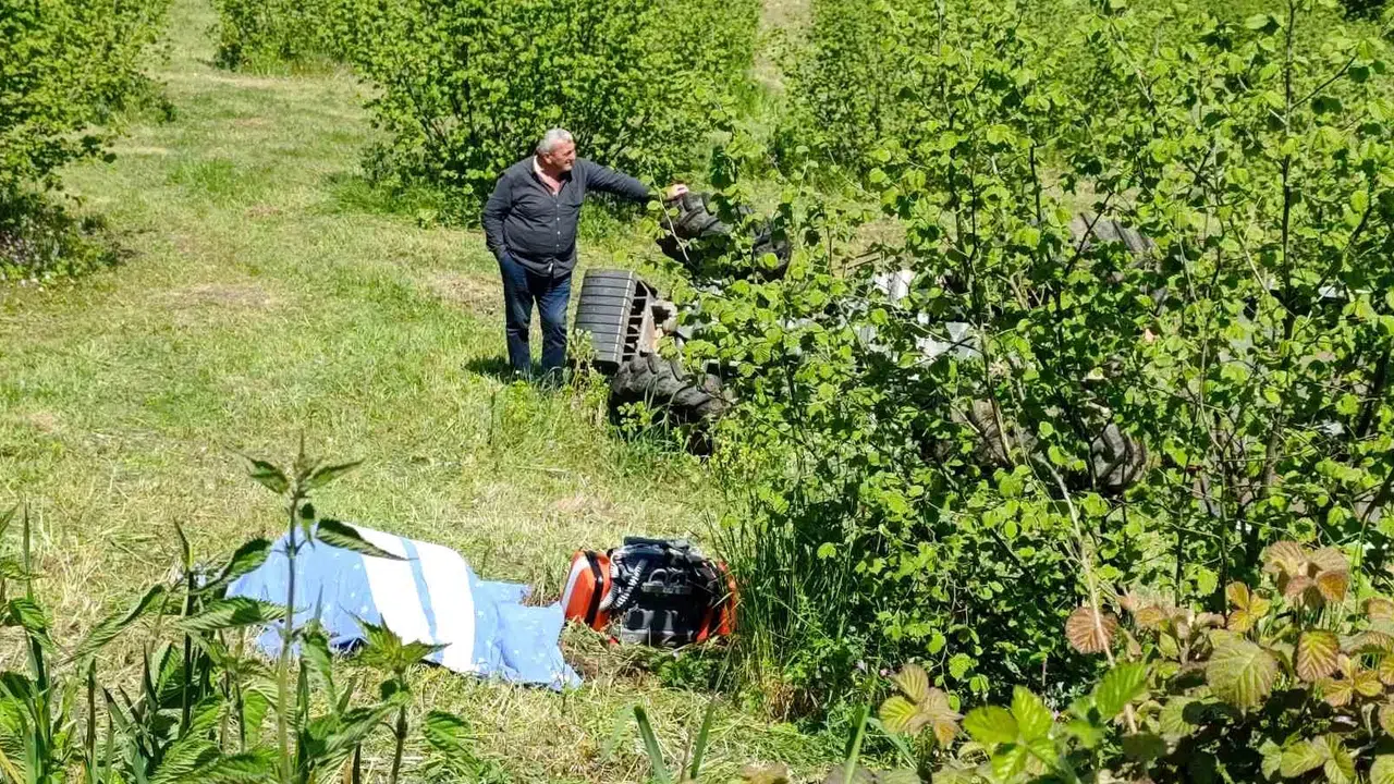 Emekli polisin acı sonu: Bahçesindeki traktör kazası canından etti
