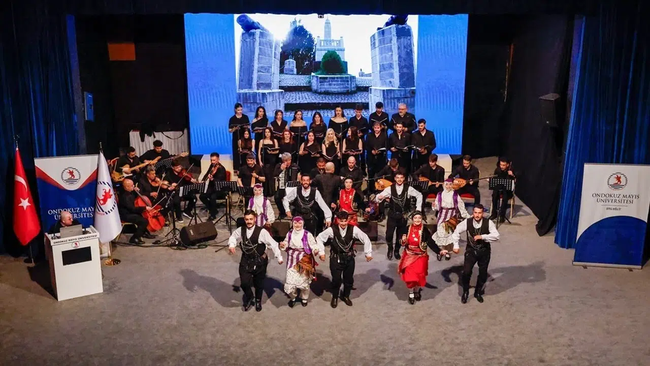 Karadeniz’in ruhu OMÜ sahnesinde hayat buldu: Karmot ile kültürel miras yeniden yorumlandı