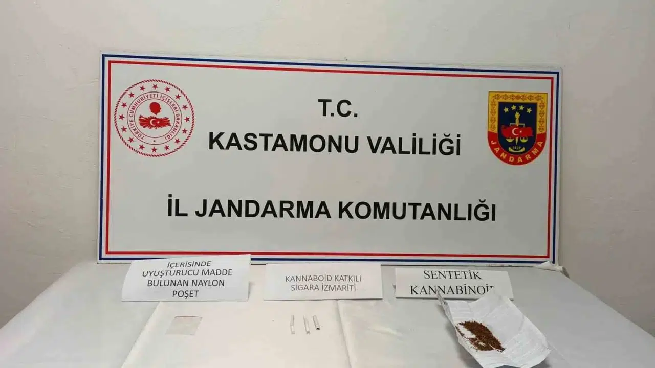 Kastamonu'da zehir tacirlerine jandarma darbesi: 5 şüpheli kıskıvrak yakalandı