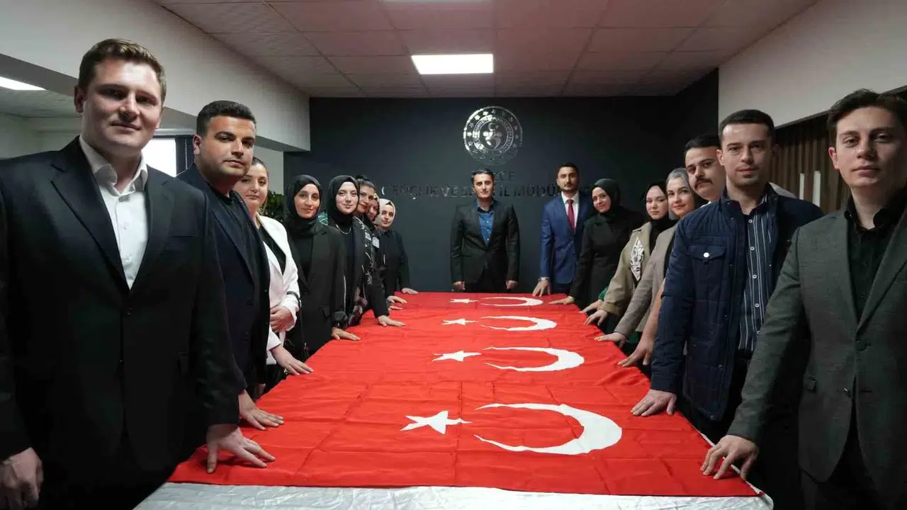 Düzce'de heyecanlı gün: 18 personel için yeni dönem resmen başladı