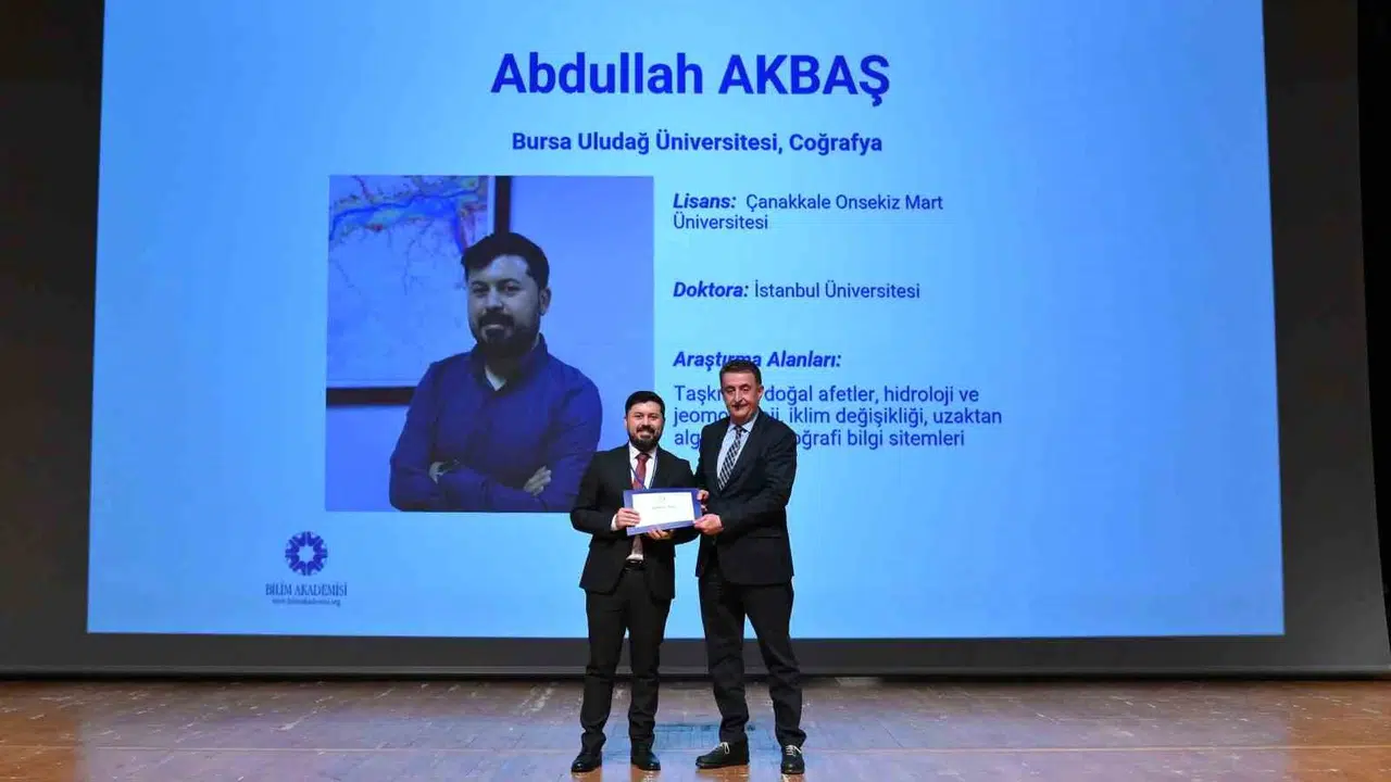 Taşkın riskine karşı bilimsel kalkan: BUÜ’lü akademisyene prestijli ödül