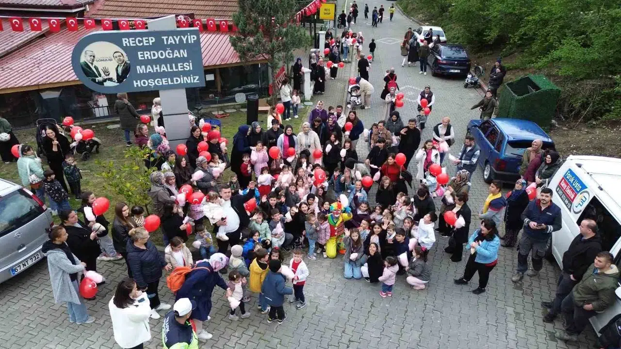 Zonguldak’ta bayram coşkusu: Çocukların yüzünü güldüren anlamlı hareket