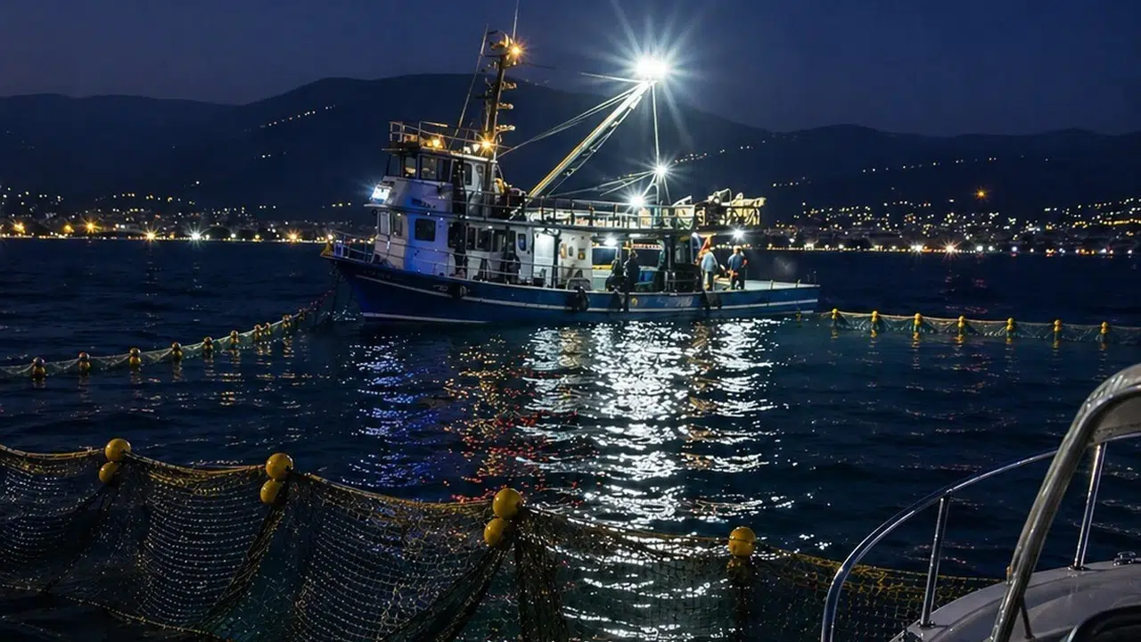 Gemlik Körfezi’nde sezon bereketi: Balıkçılar ağlarını attı, denizciler için kritik uyarı geldi