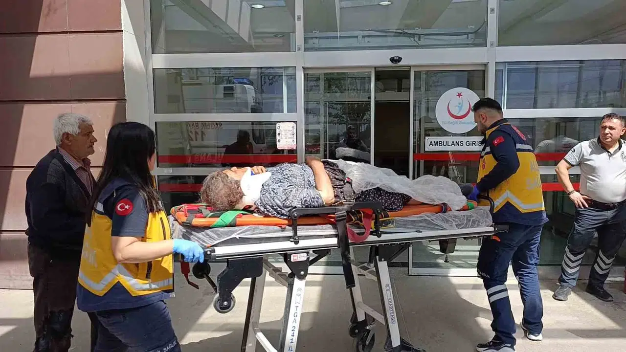 Adıyaman’da korku dolu anlar: Sepetli motosikletten düşen yolcuyu kurtarmak isterken kaza yaptılar