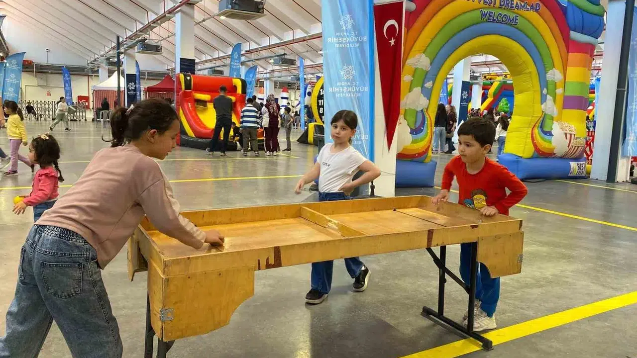 Aydın’da 23 Nisan coşkusu üç güne yayıldı: Çocuklar hem eğlendi hem öğrendi