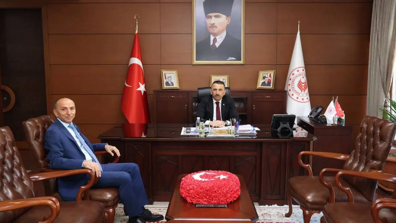 Zonguldak'ta veda vakti: Orman Bölge Müdürü Keskin'den Vali Hacıbektaşoğlu'na nezaket ziyareti